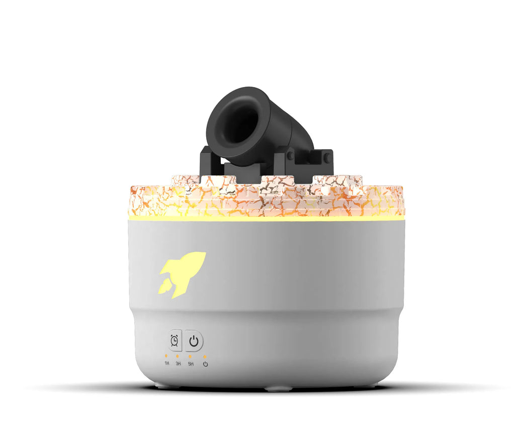 Aesthetic Crystal Rock Diffuser: 2- in 1 USB Car & Home Humidifier